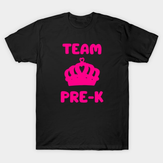 Team pre K pink funny T-Shirt by hnueng111